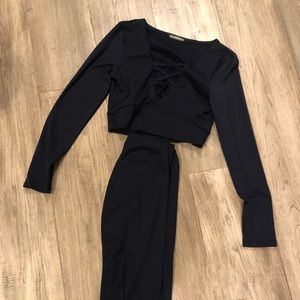 2 piece sexy skirt set 🔥🔥